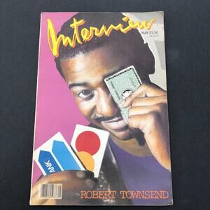INTERVIEW Robert Townsend WARHOL May 1987 magazine Mary Stuart Masterson